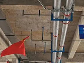北湖管廊支架的安装方法